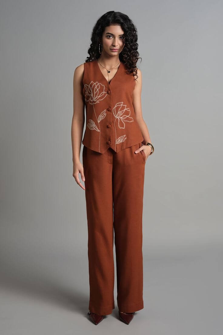 daily Best Sleeveless Co-ord Set Outfit